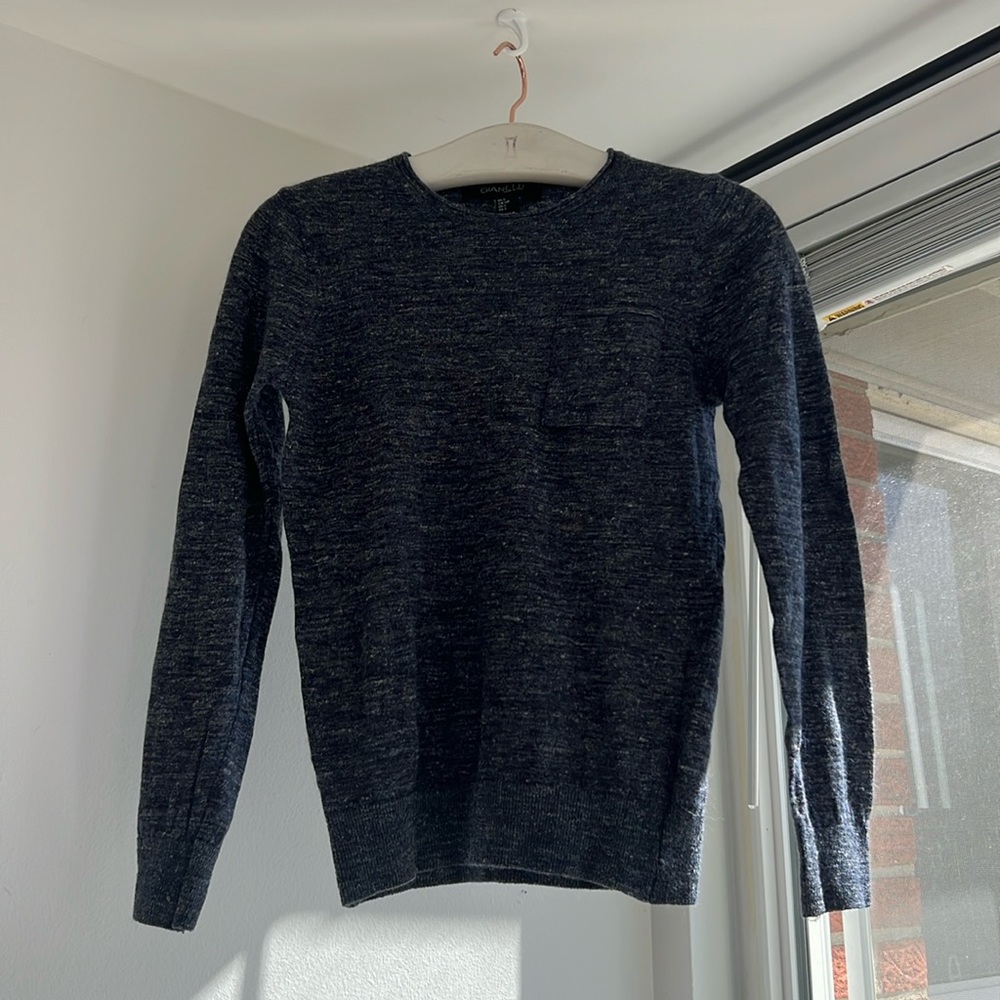 Italian Made Top - wool + alpaca + linen